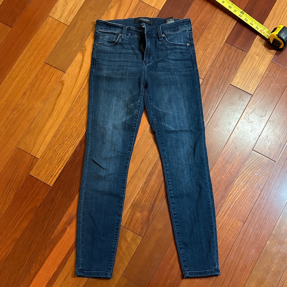 Liverpool Dark Blue Skinny Jeans